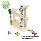 Wooden Slot Runing Car Toys, Marble Toys Wooden thumbnail-1