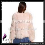 CX-G-A-225B Luxury Winter Patchwork Women Fox Fur Coat thumbnail-6