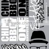 Eco-friendly Ink Resistant Plastisol/Screen Printing Heat Transfer Stickers Iron On Clothing With Custom Pattern thumbnail-4