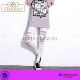 the Latest Personality Hole Sexy Leggings thumbnail-1