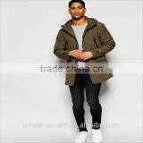 2016 Men's Mid-long Jeans Parka in Bonded Nylon thumbnail-2