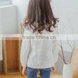 Zm35743a Kids Clothing Girls Latest New Model Casual White Long Sleeve Shirts thumbnail-3