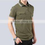Custom Custom Design Thin Breathable Cheap Polo Shirt 100% Polyester Eyelet Fabric thumbnail-2