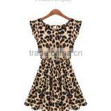 Summer Fashion Women Casual Dress Sexy Leopard Dress thumbnail-3