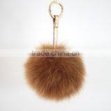 Myfur 2016 Newest Product Attrctive Winter Soft Fur Pompoms/Fox Fur Key Chains thumbnail-2
