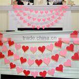 Creative Garland/ Heart Banner Garland Sign Tag Vintage Wedding thumbnail-1