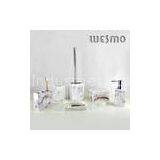 Abrasion Resistance 6 Piece Fashionable Polyresin Bathroom Sets thumbnail-1
