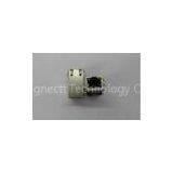 1000BASE Single Port Tab Up Transformer RJ45 Connectors With PBT Black Housing for USB Hub thumbnail-1