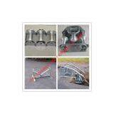 Cable Roller, Galvanized,Cable Roller With Ground Plate,Cable Guides Rollers thumbnail-1