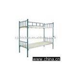 Bend Pipe Dual-layer Iron Student Bed ZC7280 thumbnail-1