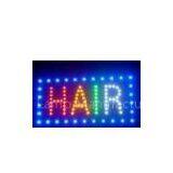 led hair signs