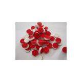 Red PTFE/white Silicone Septa 8*1.5mm
