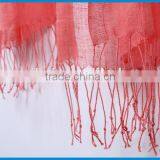 High Quality Solid Colour Lady's Fashionable Linen Scarf thumbnail-3