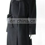 Wholesale Anti-pilling Pure Cashmere Long Coat With Small MOQ thumbnail-1