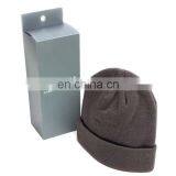 Wholesale Grey Men's Knit Slouch Beanie thumbnail-2
