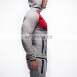 Mens Zipper Muscle Fitness Full Top Design Tracksuit thumbnail-3