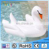Giant White Inflatable Swan Water Float thumbnail-1