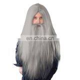 Halloween Carnival Party Wizard Wig for Adults thumbnail-2