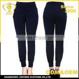 New arrival sport wear wholesale women black jogger pants