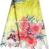 Spring Yellow Multiple Color Guipure Lace Fabric Cord Lace Cupion Lace thumbnail-1