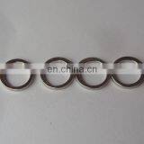 2016 Newly Design Metal Cloth Garment Accessory Metal Brand Label With Low MOQ thumbnail-6