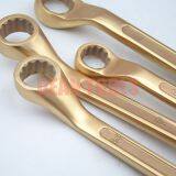 Spark Proof Offset Wrench ,box End Double Two Sides Ring Spanner Aluminum Bronze Beryllium Bronze Safety Sparkless thumbnail-5