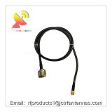 RF coaxial cable assembly N plug connector antenna adapter to SMA plug connector RG58 50cm