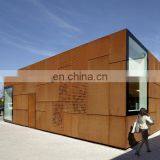 Exterior Metal Wall Cladding A588 Gr.A B Corten Steel Panel thumbnail-1