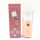 2020 Cute Beauty Care Moisture Electric Mini Handheld Moisture Spray Water Milk Alcohol Nano Mist Sprayer