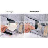 Colorful Custom Design Multi Pockets Bedside Caddy Hanging Bag Felt Bed Organizer thumbnail-6