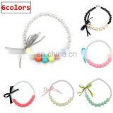 Girl Rainbow Necklace Children Pearl Candy Bubble Beads Jewelry thumbnail-1