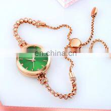 Fashion Skmei Elegant 1854 Rose Gold Lady Diamond Brilliant Bracelet Watch thumbnail-3