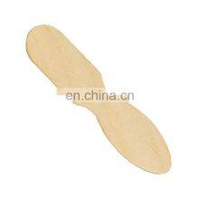 Disposable Biodegradable Mini 75mm 77mm Wooden Ice Cream Spoon thumbnail-4