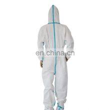 Isolation Chemical Medical Protective Disposable Hooded Coverall thumbnail-2