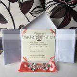 Guanghzhou Wholesale Wedding Invitations Silk Boxes With Buckle thumbnail-2