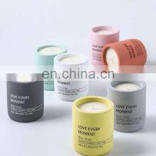 Cement Jar Custom Aromatherapy Luxury Gift Fragrance Scented Candle thumbnail-2