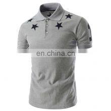 Fashion Style Star Printing Polo Shirt thumbnail-1