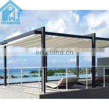 Outdoor Modern Motorised PVC Roof System Waterproof Pergola