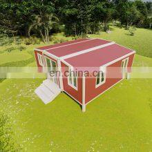Prefabricated Steel Frame Self Storage Container 40 ft Prefab House in Nepal Price