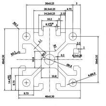 MK-8-4040D 4040 T Slot Aluminium Extrusion Profiles Silver Anodized for Work Station Factory Price thumbnail-2