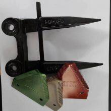 Combine Harvester Replaced Spare Parts High Quality Knife Section 65Mn Steel Pressing Teeth thumbnail-5