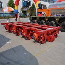 Большой полуприцеп для перевозки грузов Транспортное средство для перевозки крупногабаритных грузов Полуприцеп с несколькими осями thumbnail-4