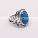 CHALCEDONY RING ,925 Sterling Silver Jewelry Wholesale,WHOLESALE SILVER JEWELRY,SILVER EXPORTER,SILVER JEWELRY FROM INDIA thumbnail-2