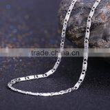 2015 Wholesale Fashion Jewelry Rhodium Plated Cheap Short Chain Necklace thumbnail-2