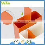 5 Storage Compartments Multifunctional Office Desk Organizer,Desktop Stationery Storage Box Collection thumbnail-4