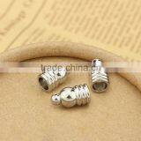 S804 Fit 5mm Stainless Steel End Caps for Jewelry or Tassels,drawstring Stopper thumbnail-1