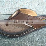 high grade genuine leather flip-flops leather flip flops