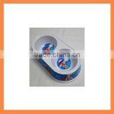 High Quality Cheap PP Pet Dog Double Bowl 11.5'' thumbnail-2