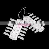 Nail Gel Color Display 24tips With a Metal Chain