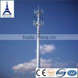 Hot Dip Galvanized Monopole Microwave Gsm Antenna Tower thumbnail-1
